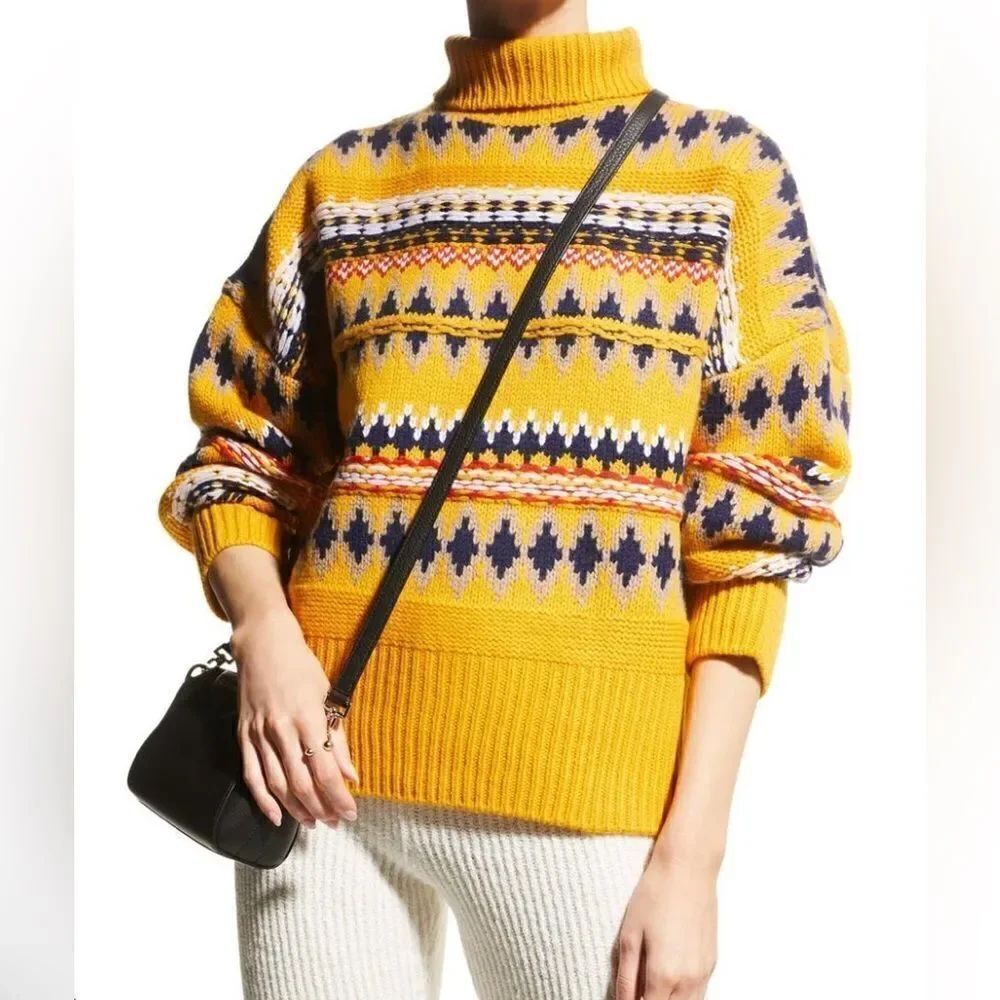 RAG & BONEWomens Long Sleeve Turtle Neck Sweater NWT Size L